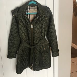 Burberry quilted coat